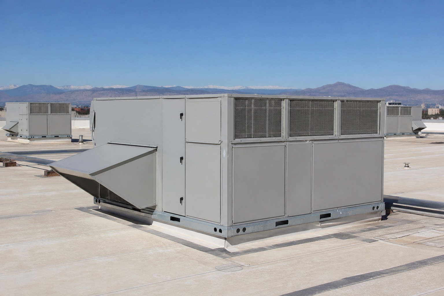 Illustrative rooftop HVAC equipment